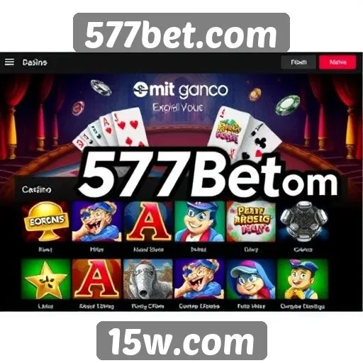 577bet oferece variedade de jogos de cassino online